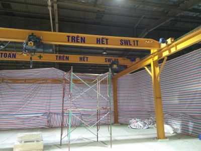 Cầu trục dầm đơn 1 tấn